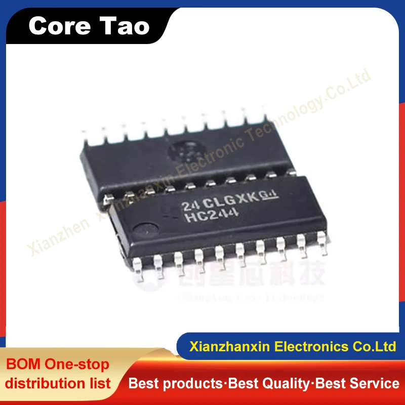 5pcs/lot SN74HC244NSR SOIC-20 Screen printing HC244 Line driver chip in stock