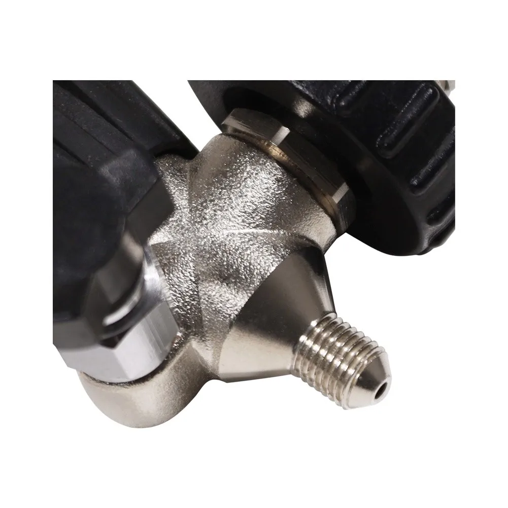 Adapter zum Nachfüllen des Tauchflaschenventils G5/8-14 auf 7/16-20 UNF Edelstahl-Lufttank-Ladeanschluss für Tauchausrüstung – Detail 13