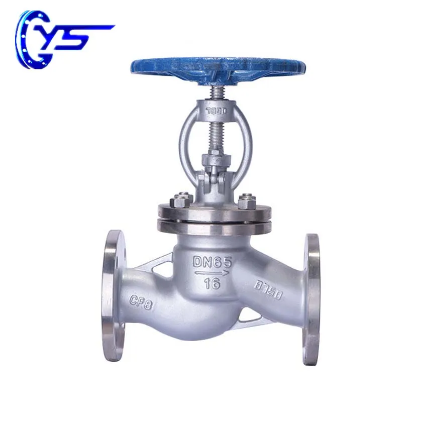 J41H-16C صمام الكرة الأرضية المبردة مع SS314 الجذعية صفر تسرب PN16 الكربون الصلب القرص التحكم اليدوي للمياه OEM المدعومة