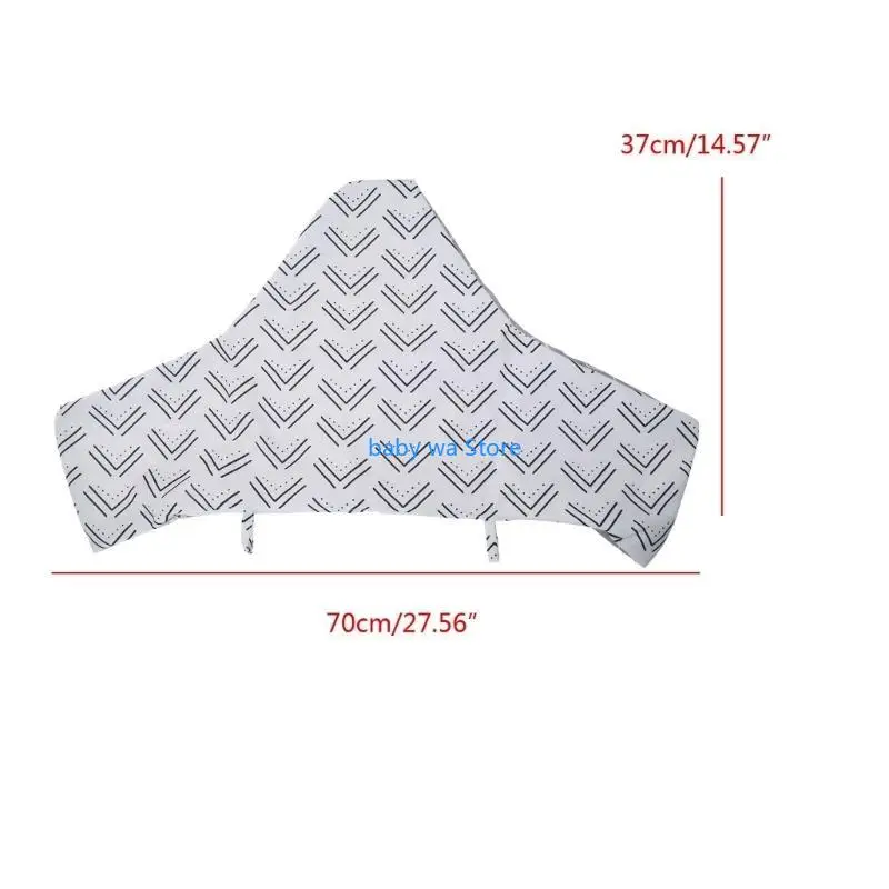 Sarung Bantal Cetak Esensial Bayi Sarung Bantal Katun Poliester Sarung Bantal Kursi Pengganti Sarung Bantal Anak 4XBD
