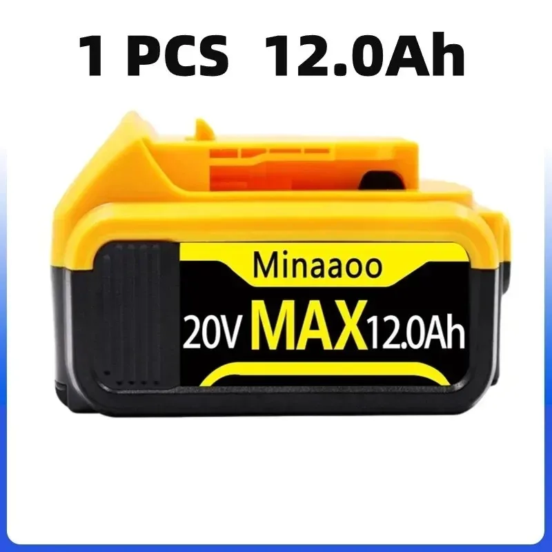 

20V 6Ah MAX Replacement Lithium Battery Power Tool For DeWalt DCB184 DCB181 DCB182 DCB200 20V 6A 8A 12A 18V 20V Lithium Battery