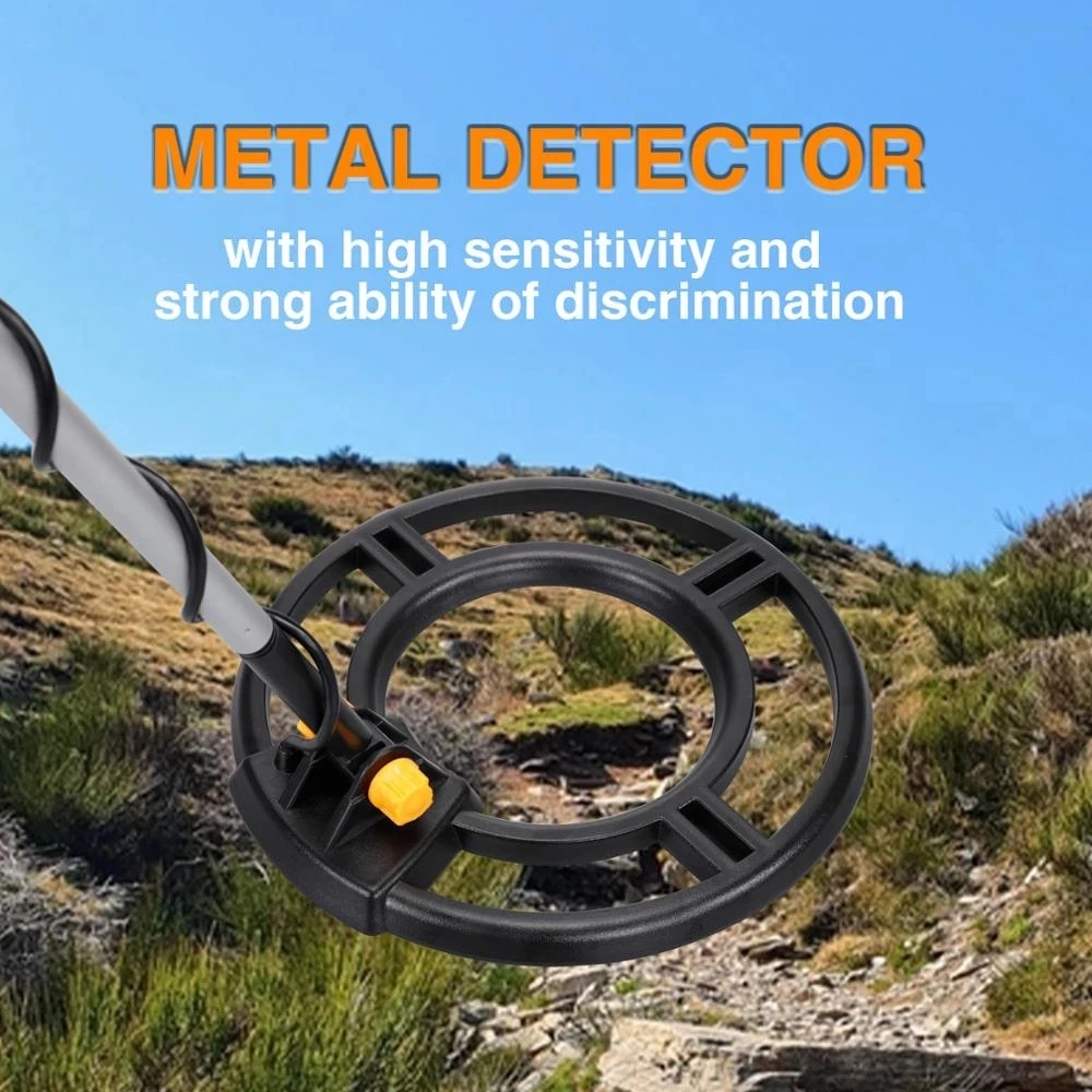 MD4060 Metal Detector High Sensitivity MD4060 Underground Metal Detector Gold Digger Treasure Portable Hunter Detector Adjustabl