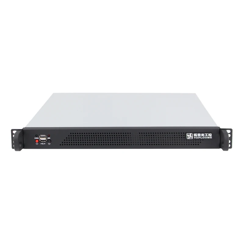 TOPLOONG TOP1U420C 1U 2 Hdd Bays ATX 1U Industrial PC  Server Case Storage Chassis Pc Case Enclosure Empty Server Case