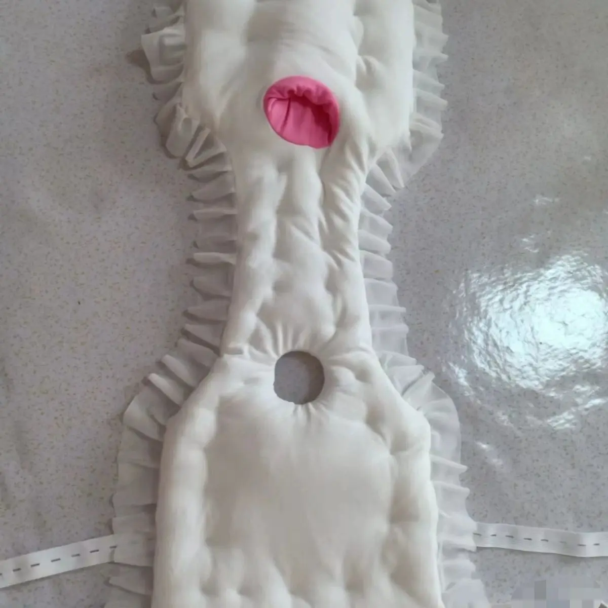 

Трусы-шорты ручной работы унисекс, утолщенные, из смесового хлопка, с защитой от протеканий, объемные, с шелковистым эффектом, с кружевным краем, с цветочным узором, на эластичной резинке