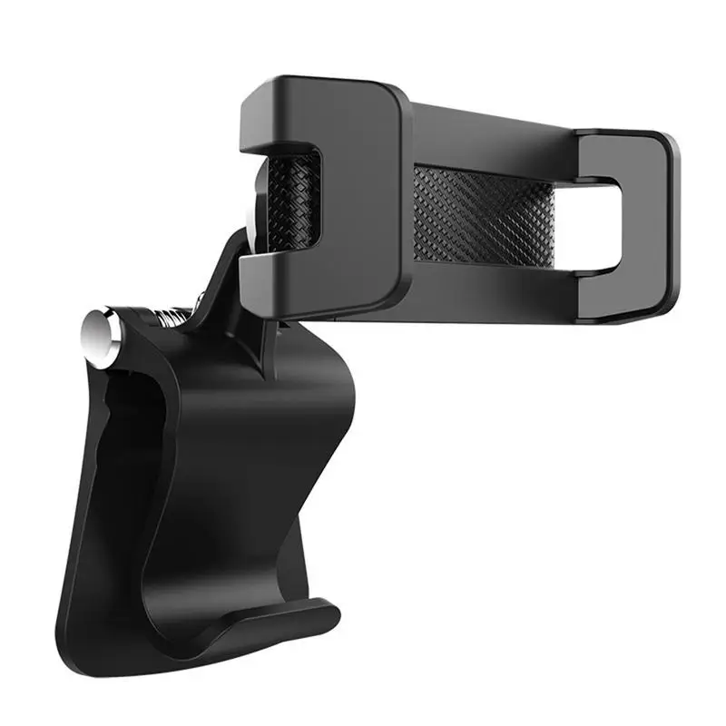 Car Phone Mount Clip Multi-functional Auto Phone Mount Hand Free Clamp 360 Degree Adjustable Cellphone Holder Easy & Strong