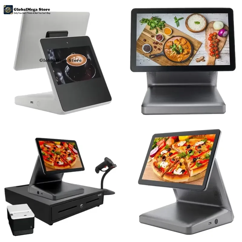 Wholesale 15.6-Inch HD 1080P Capacitive Touch POS Machine with Dual Screen 11.6'' Free Retail SDK Payment Software Included