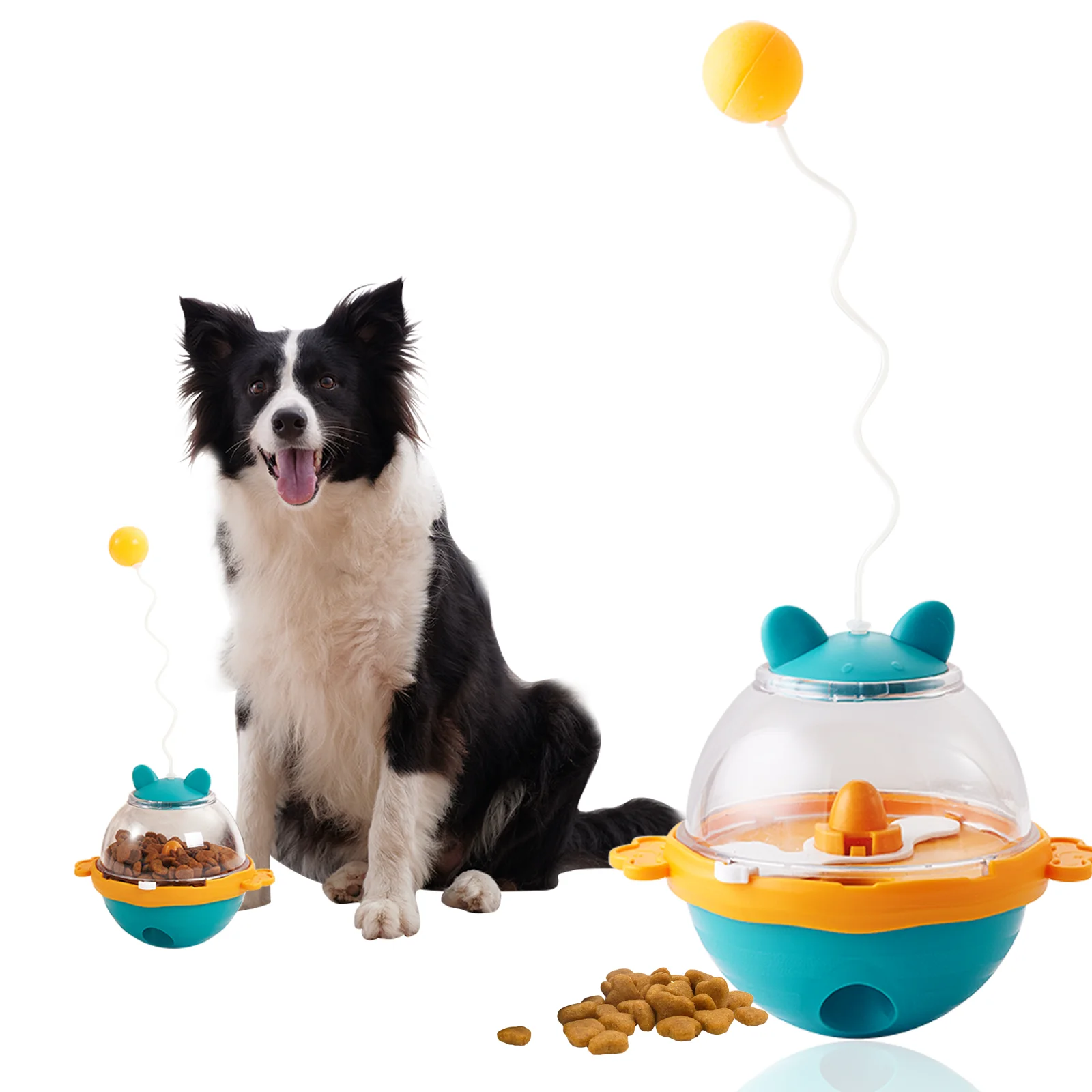 Cat Leaks Food Tumbler Toy, Pet Leaks Food Ball To Increase Fun And Relieve Boredom For Eating, Interactive Rocking Tumbler Toy