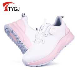 TTYGJ Golf Shoes, Women's Shoes, Waterproof Sports Shoes, Anti Slip, Lightweight Knob, Comfortable Cushioning, Nail Free Shoes