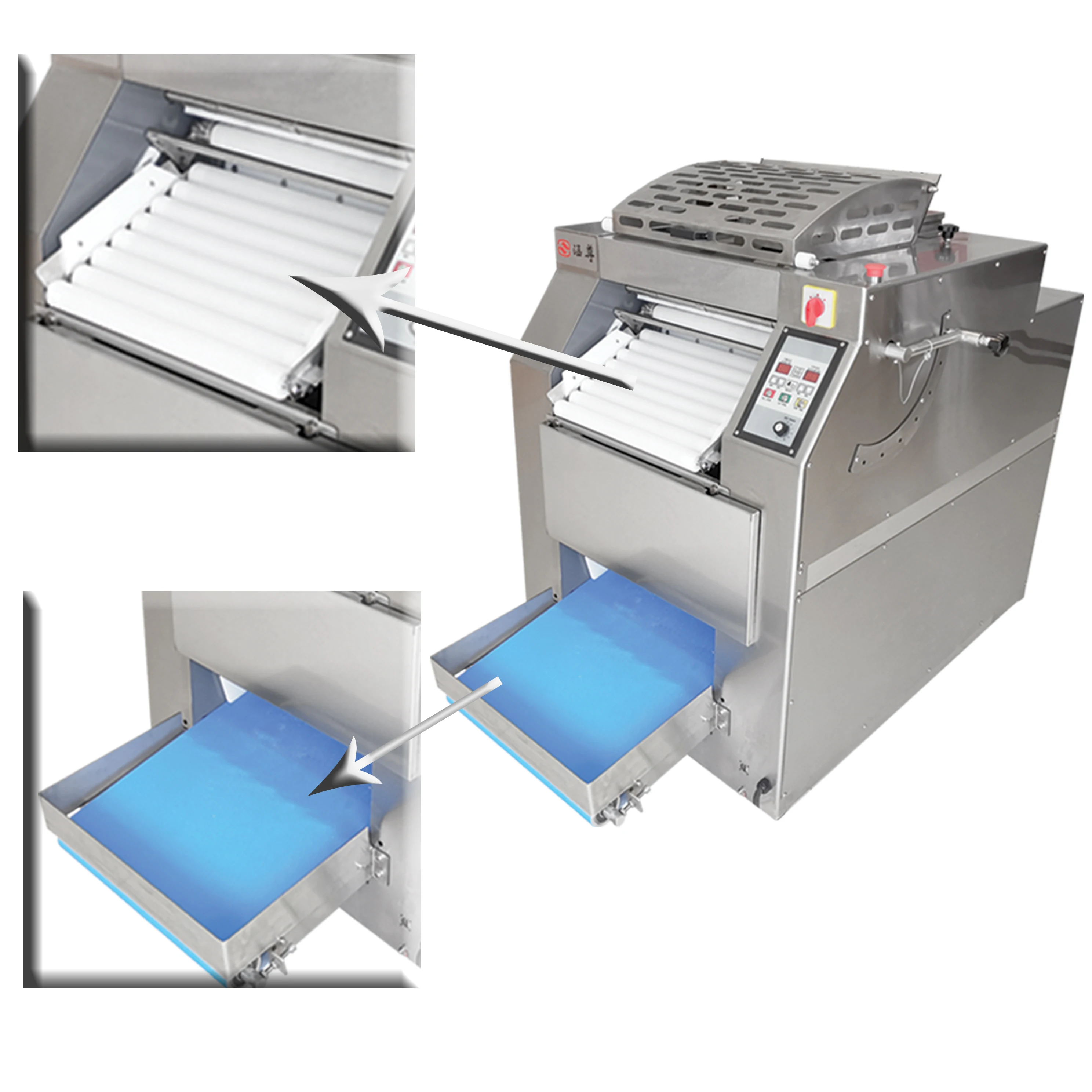FOODLINE Office Staff Canteen Noodle Maker Dustproof Cover Auto Stop When Empty 24h Unattended Equipment