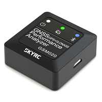 SKYRC GNSS GSM020 Performance Analyzer for RC Car Airplane Helicopter FPV Racing Drone G-force Measurement / Max Speed / Average