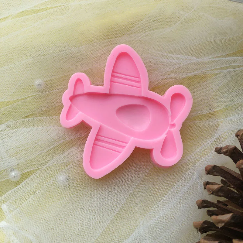 Airplane Silicone Mold Resin Kitchen Baking Tool Dessert Decoration DIY Cake Chocolate Fondant Moulds Accessories