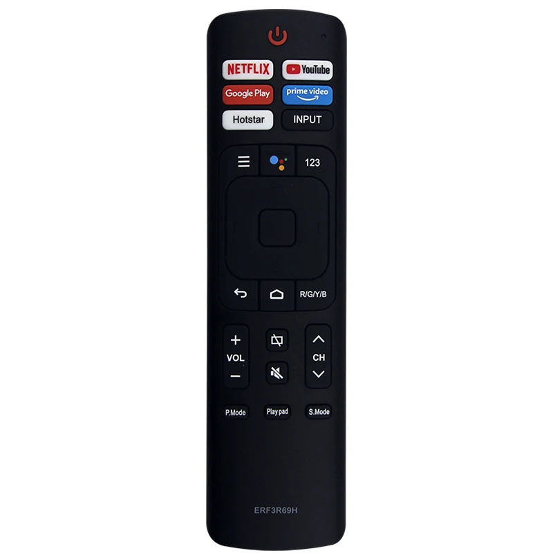 Compatible with Hisense TV 65U7Q U7QF series 65U7QF 55A73F 58A71F 50A71F 43A71F ERF3I69H remote control ERF3R69H No voice