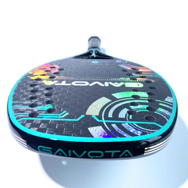 GAIVOTA Beach Tennis Racquet 12K Rough Surface+Backpack 4 GAIVOTA Beach Tennis Racquet 12K Rough Surface+Backpack 4