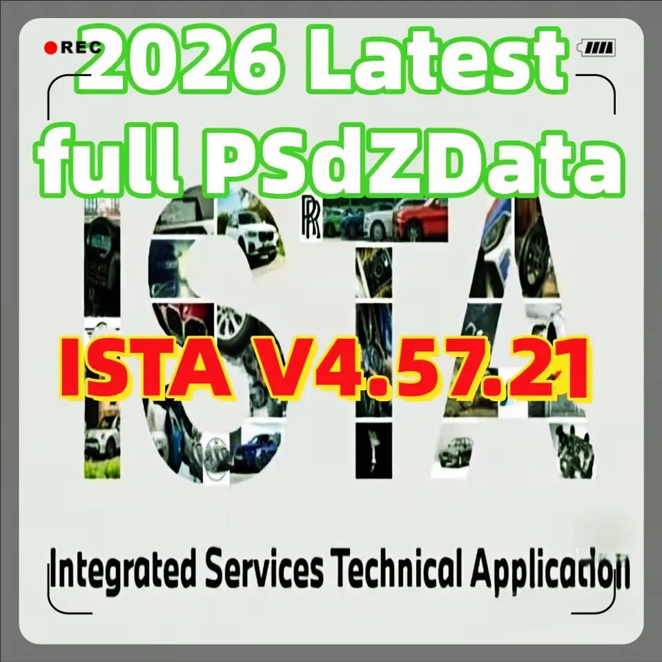 Hot B-M-W ista V4.57.21 full version diagnostic software database car programming pc history program map Circuit diagram Parts