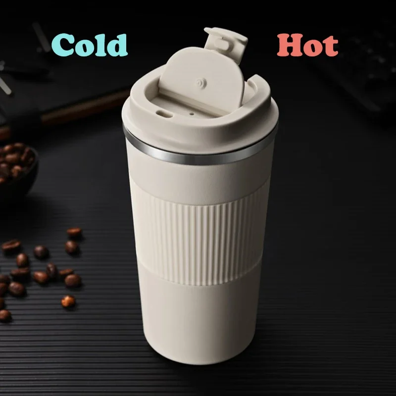 510ml Stainless Steel Coffee Cup Thermal Mug For Mercedes Benz A B C E S Class W204 W205 W212 W213 W176 GLC CLA AMG W177 G63 GLA