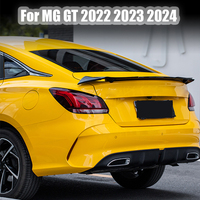 For MG GT 2022 2023 2024 MC sports rear spoiler decorative frame carbon fiber pattern adhesive installation