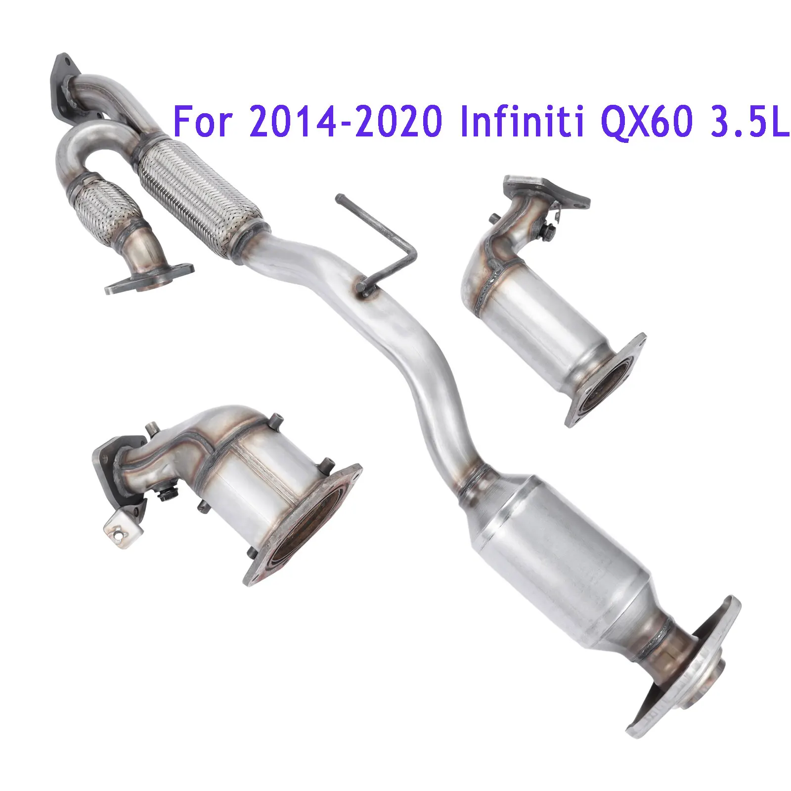 Catalytic Converter For 2013 JX35 2014 2015 2016 2017 2018 2019 2020 Infiniti QX60 3.5L with Ypipe