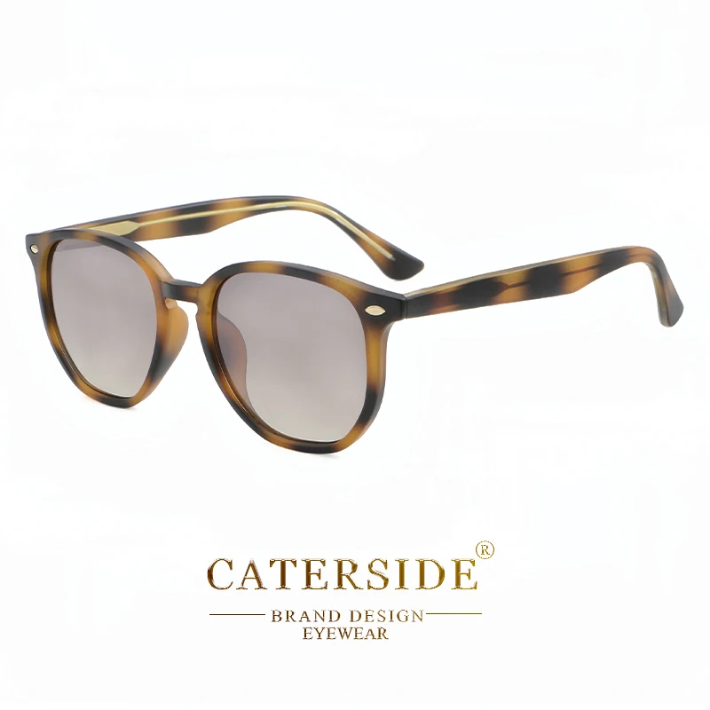 Caterside Retro polygonale Sonnenbrille Herren Punk Modemarke entworfen gute Qualität Frauen Sonnenbrille Reises port Party UV400 – Detail 9