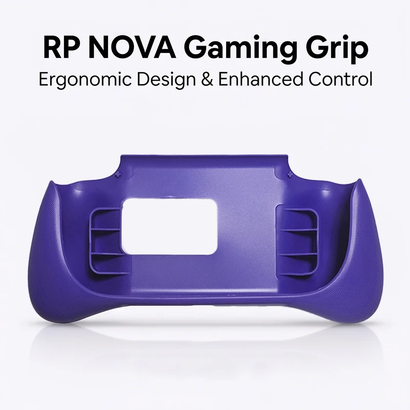 For Retroid Pocket Nova Handle TPU Grip Portable RP Nova Game Console Grip Case and Storage Bag Stand Holder Protective Cover