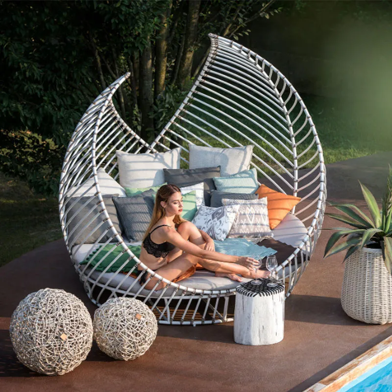 South Asia Balcony Princess Lounge Chair Lunch Break Summer Lazy Chair Backrest Bed and Breakfast