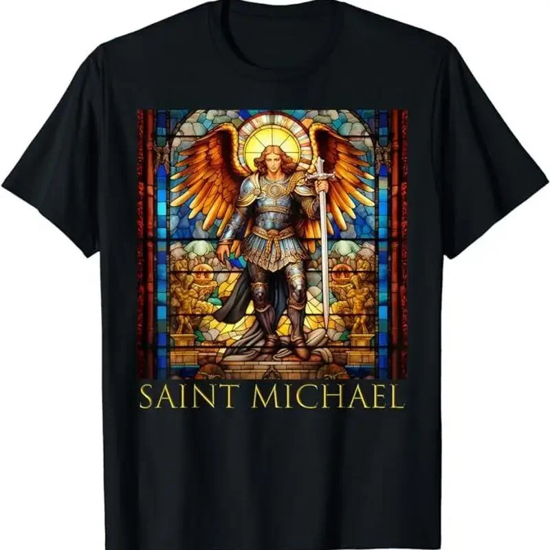 Saint Michael The Archangel Prayer Catholic T Shirt Size