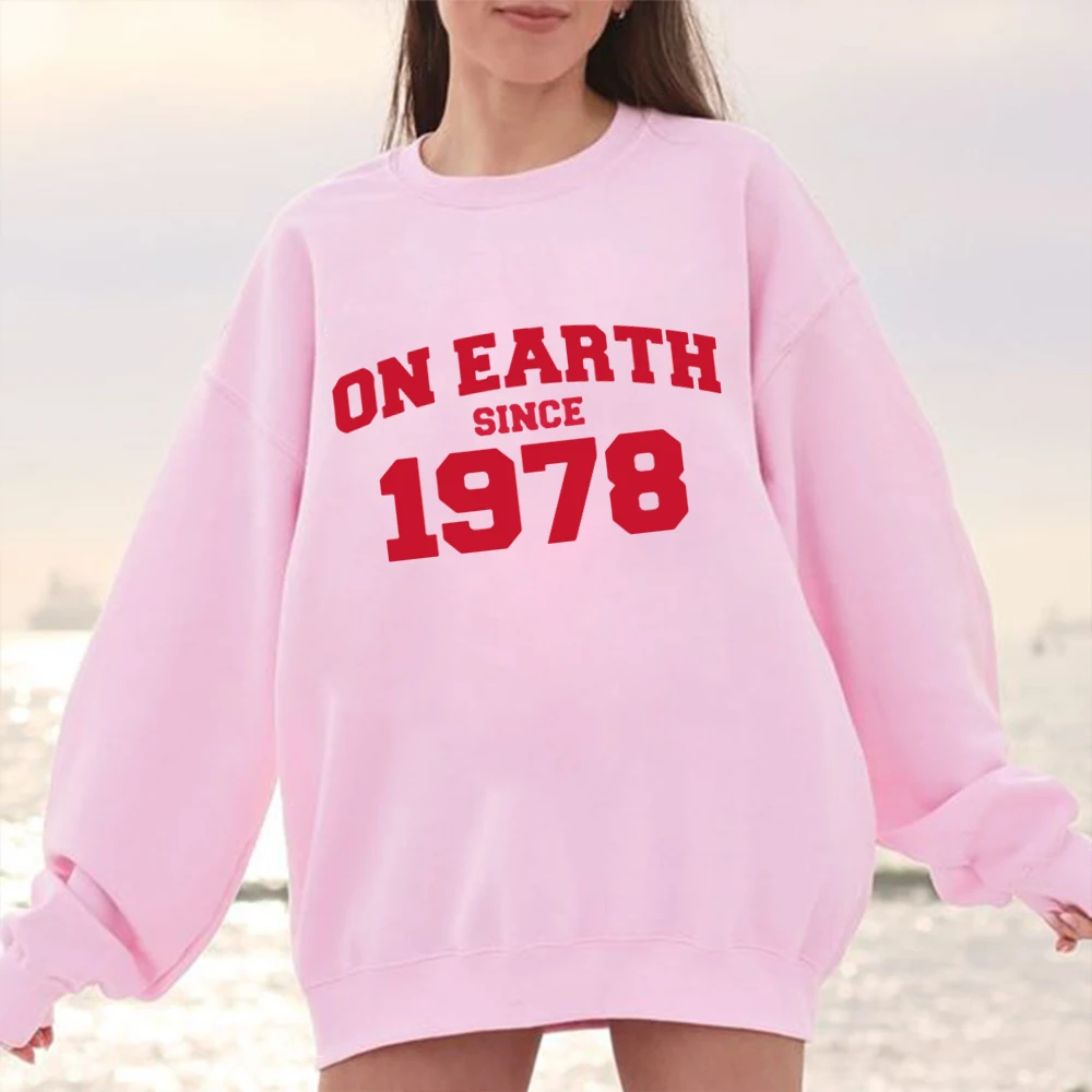 1978 Crew neck Hoodie Hoodie Merch Oversize Sweatshirt Fashion Funny Graphic Y2k Sweatshirt Casual Pocket Hooded Shirts