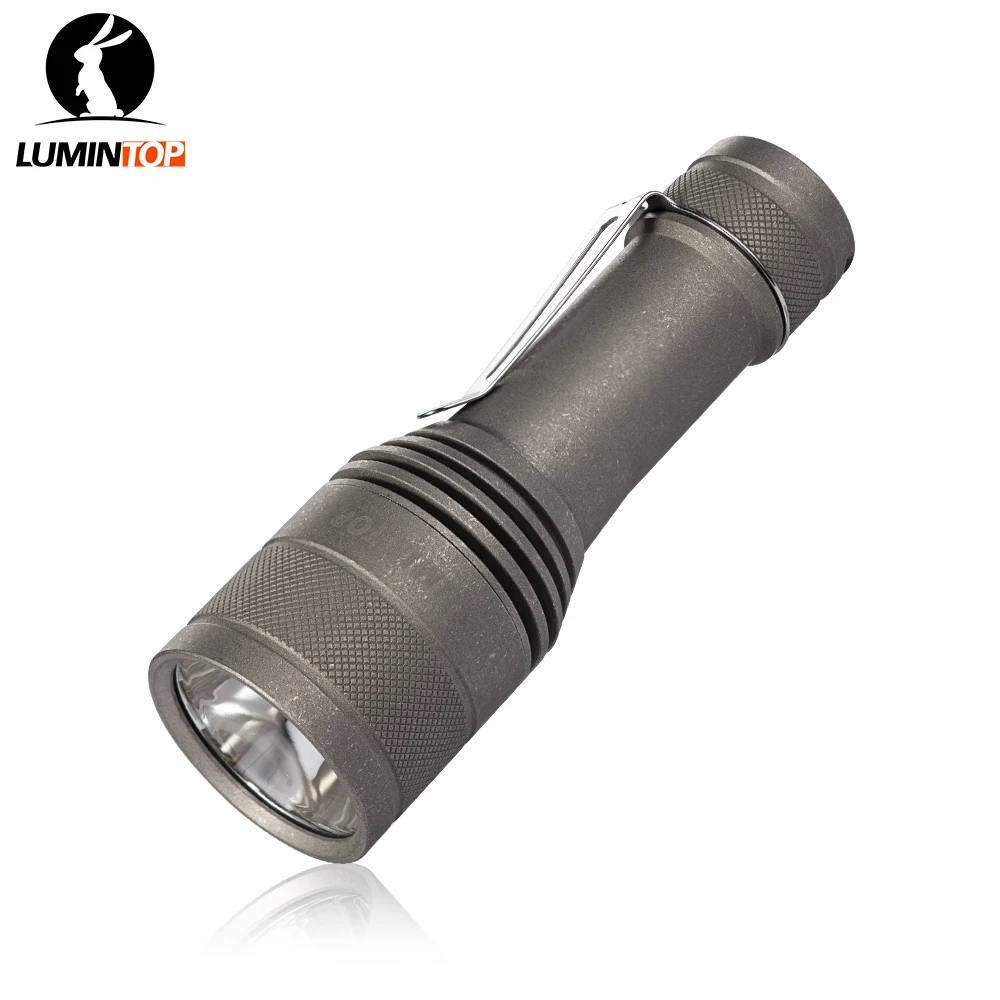 Lumintop FW21 X9L Titanium version 21700 flashlight SBT90 LED 810M 6500 Lumens electronic tail switch flashlight