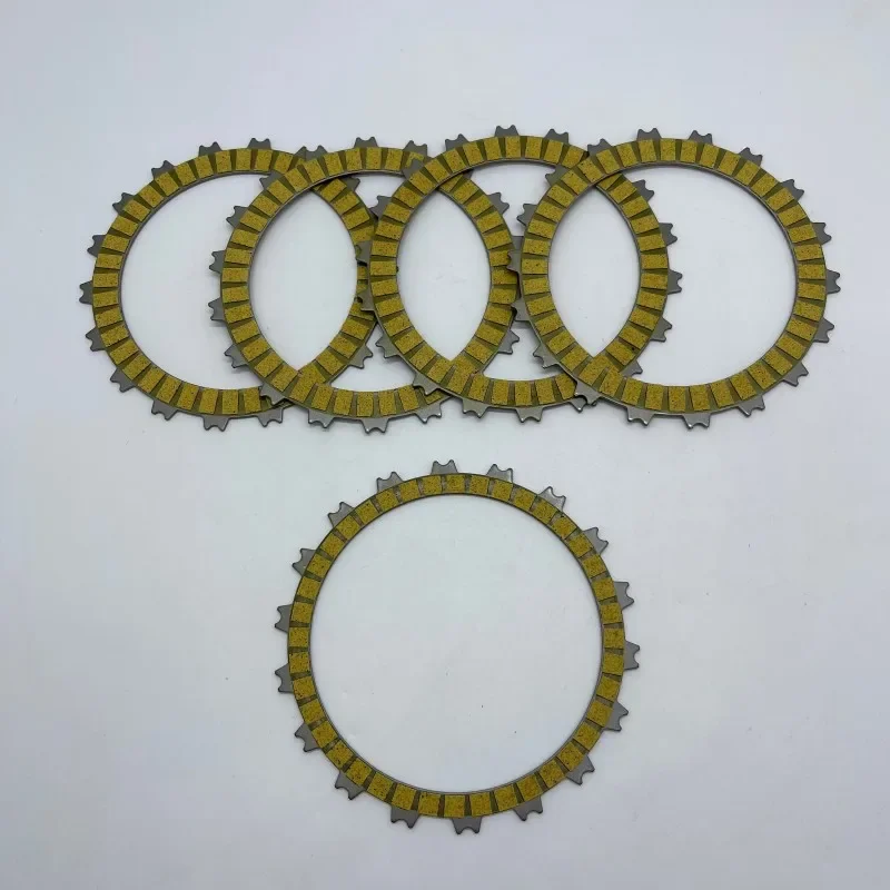 

For Honda CRF250M 250L 250RLA Rally 250LA 250 Rally 250R CBR300R ABS CB300F ABS Fiber Clutch Friction Disc Plate Kit 5 PCs