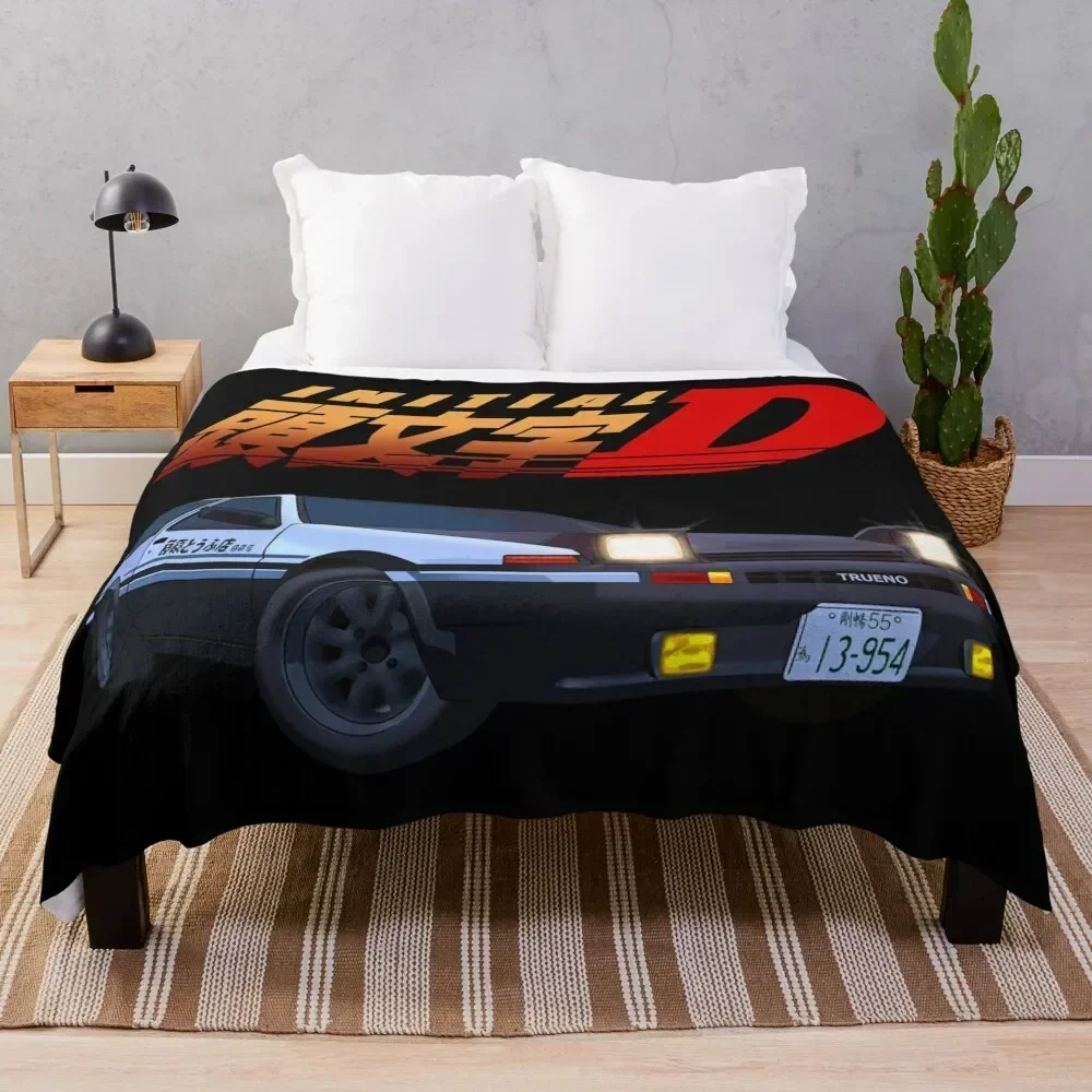 Initial D Throw Blanket for winter Sofas Blankets