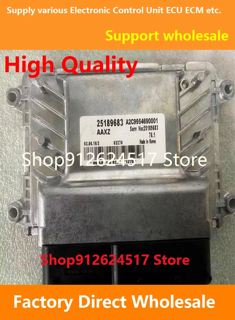 

25189683 ECU A2C9954690001 Engine Computer Board Compatible 25189682 5WY1J27A For Chevrolet Cruze Epica 25188082 5WY1J26A