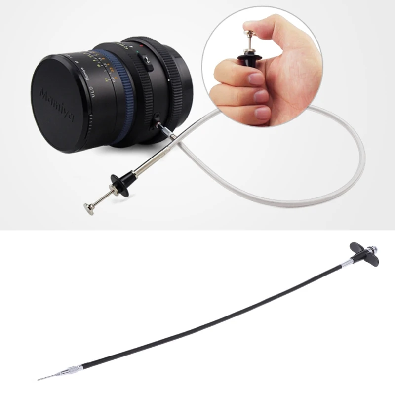 15.7" Mechanical Shutter Release Control Cable For Digital Camera / Film Camera T21A