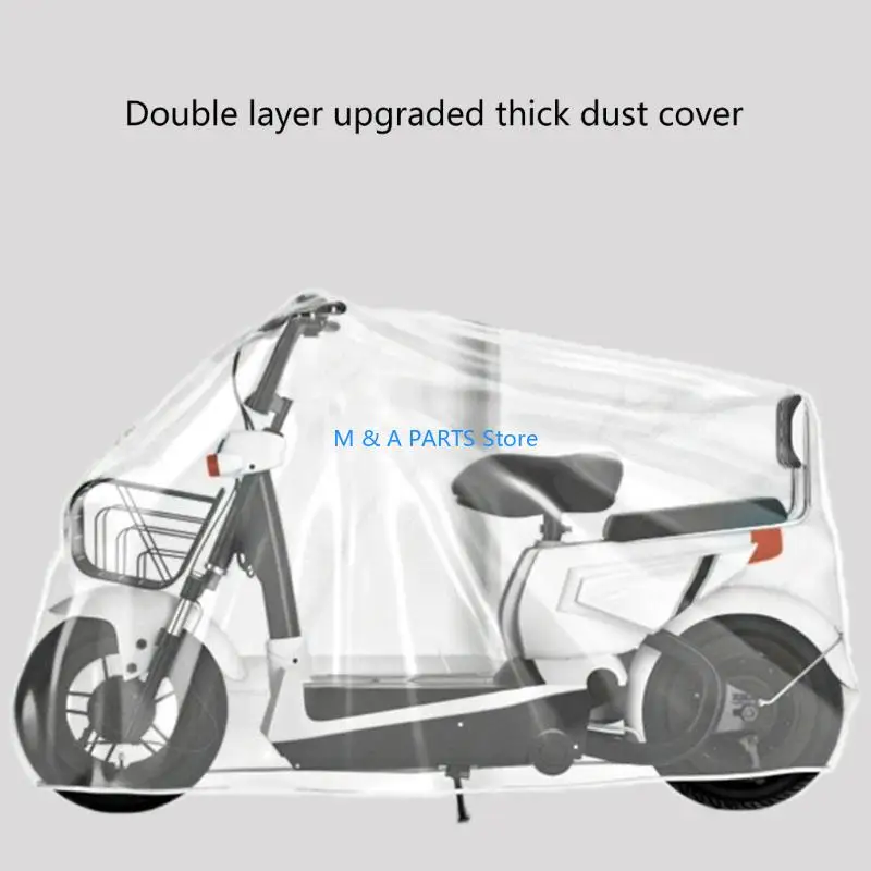 U1JF Waterproof Motorcycle Scooter Rain Cover Outdoor Sun Dustproof Protector