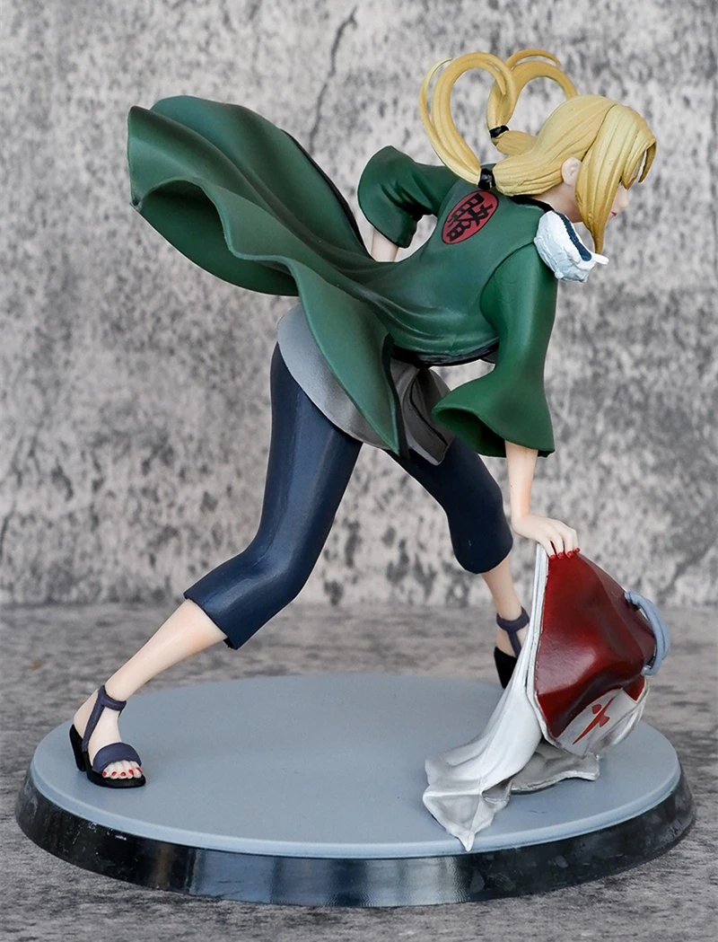 Cute Anime Tsunade Kizuna Relation Battle Ver. PVC Action Figure Statue Collection Model Kids Toys Doll 15cm