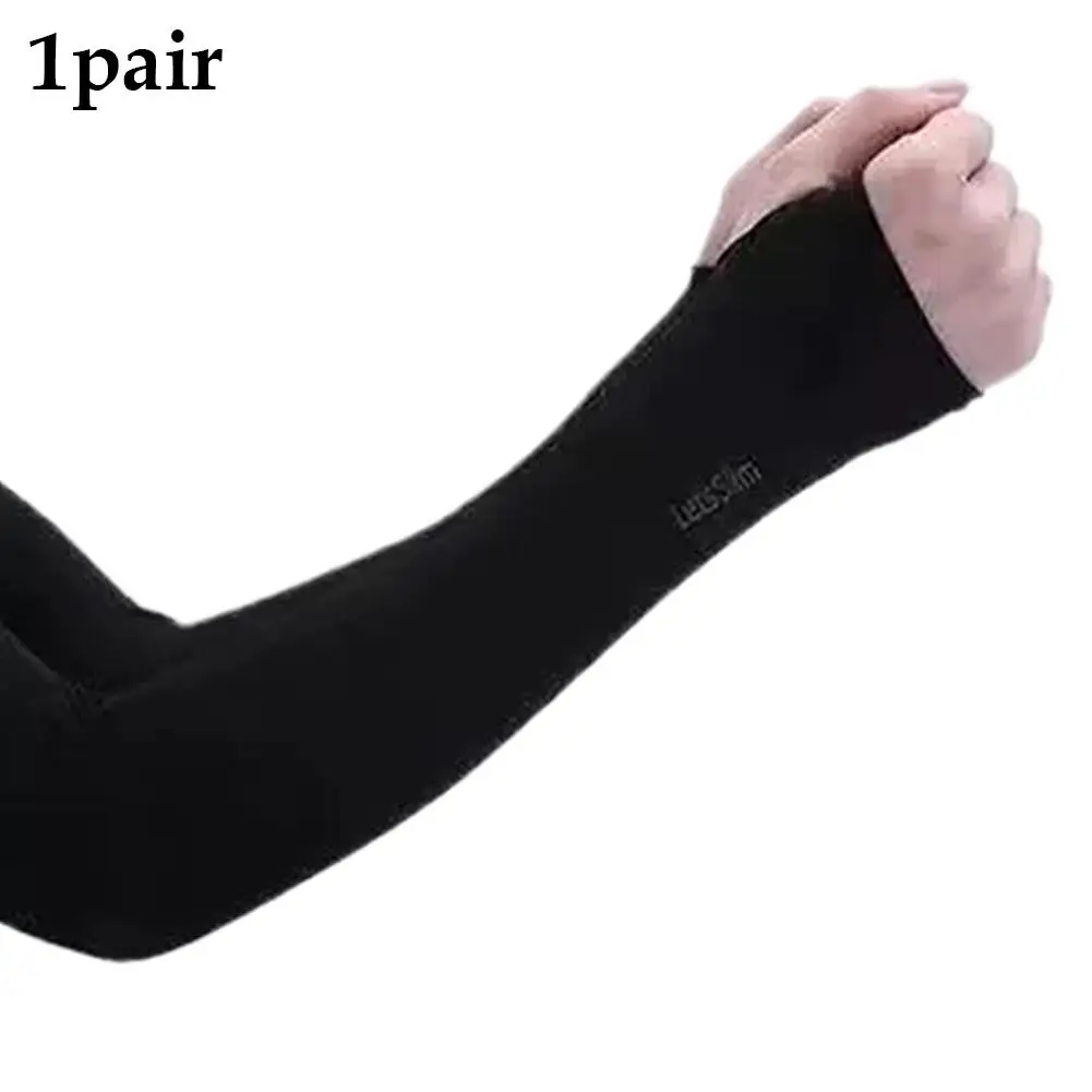 New Cooling Arm Sleeves Fiber Sun Protection One Size Breathable Mesh for Cycling Driving Outdoor Sports Lightweight Travel