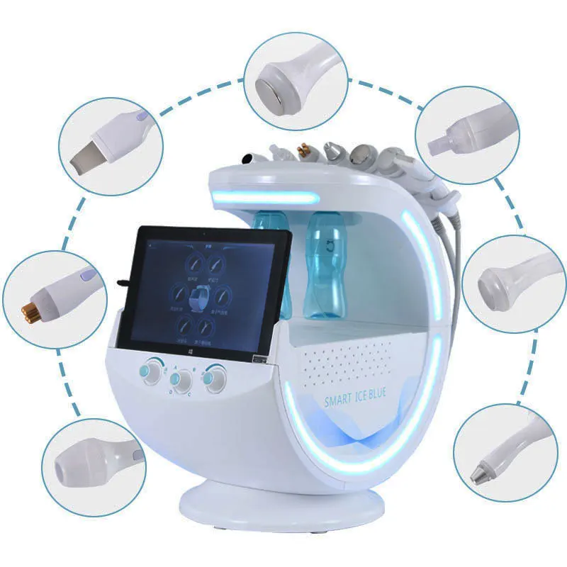 Beauty Equipment Hydra Skin Analyzer Care Tools Scrubber Vibration Microdermabrasion Skin Analysis Facial Machine