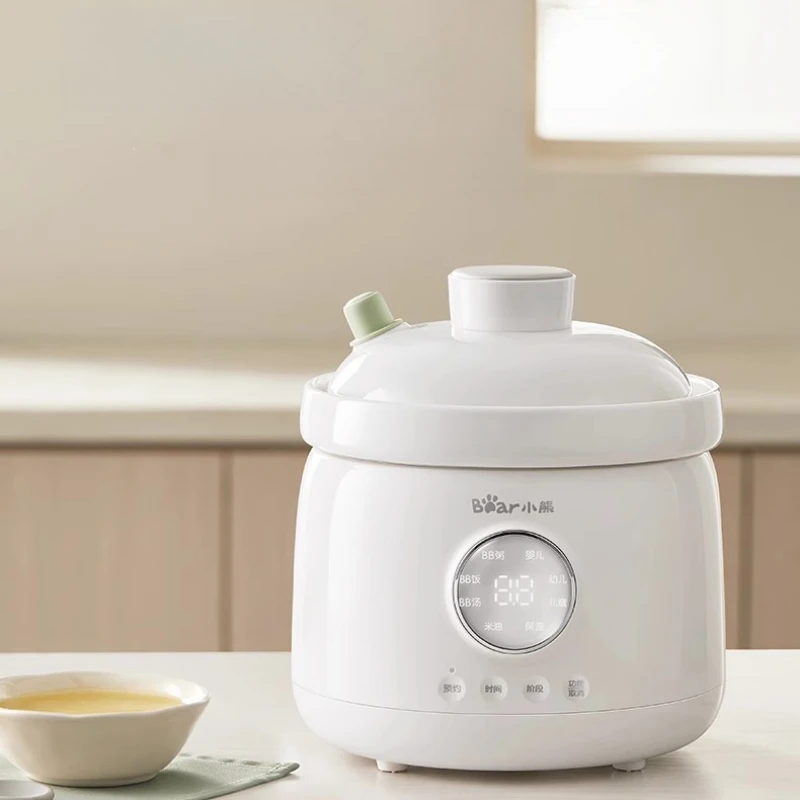 

All-age complementary food micro-piezoelectric stew pot cooks porridge supports reservation keeps soup warm stew cup