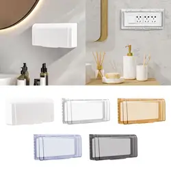 Outdoor Receptacle Protector Easy to Install Waterproof Switch Plug Outlet Cover for Hotel Indoor Living Room Office Toilet
