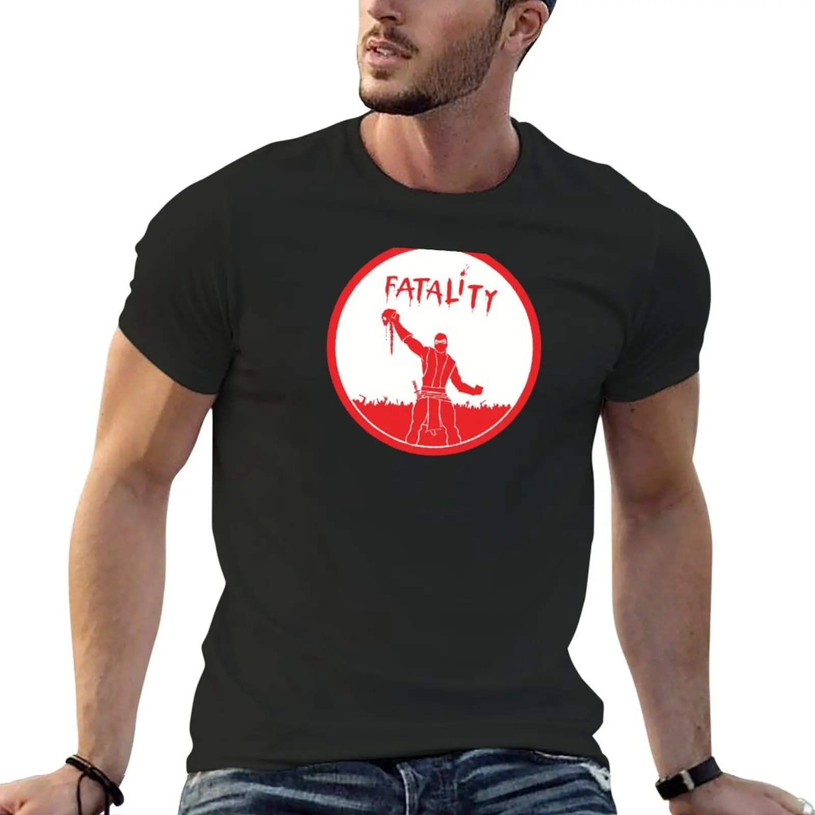 Mortal Kombat - Fatality T-Shirt oversized t shirt anime sublime oversizeds mens designer t shirt