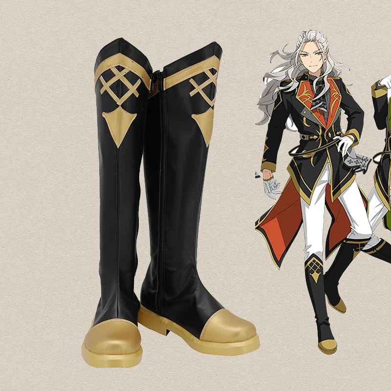 

Ensemble Stars Ran Nagisa Tomoe Hiyori Cosplay Shoes Halloween and Anime Cosplay Boots