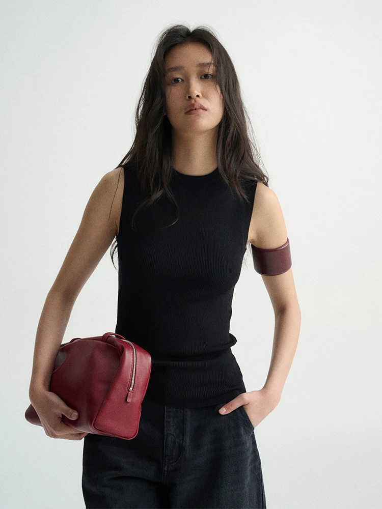 

Женский трикотажный жилет Ayuko Cool Sensation из вискозной эластичной пряжи: модный, цветной, для повседневной носки, как нижнее белье