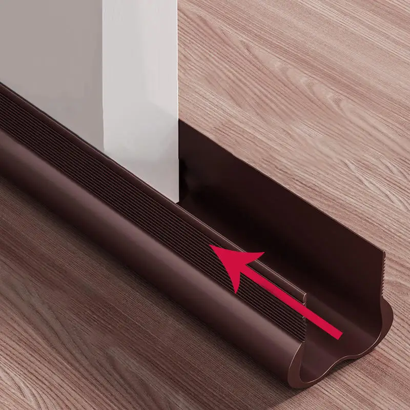 

Новая гибкая уплотнительная лента из ПВХ для нижней части двери под дверной пробкой, уплотнительная лента OundProof, прокладка, уплотнитель, защита от сквозняков