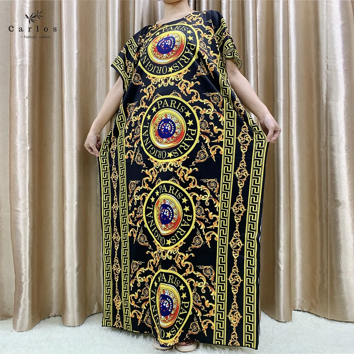 New Flower Sleeve African Dresses For Women Muslim Abaya Dubai Turkey Muslim Fashion Hijab Cotta Dress American Islam Clothing