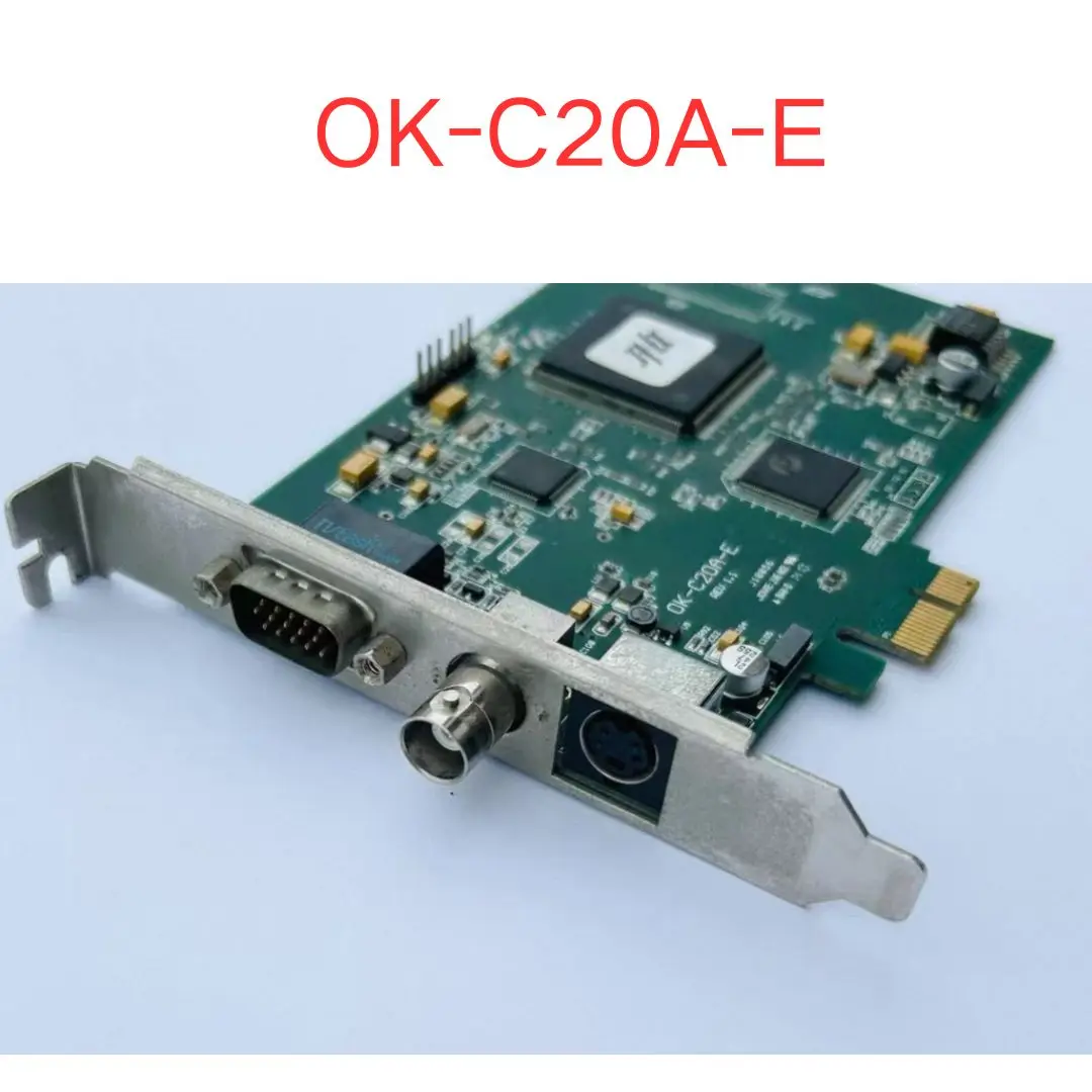 used OK-C20A-E standard definition video image acquisition card test OK Fast shipping