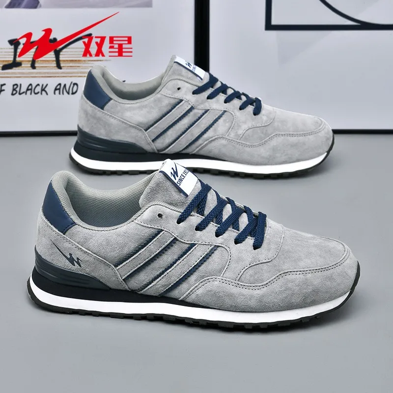 

High Quality Men's Leather Casual Sneakers 2024 Autumn New Breathable Flat Shoes Comfortable Zapatillas Hombre Tenis Masculino