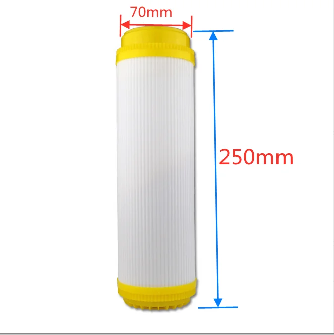 10 Inch Resin Filter Cartridge Softened Pure Water Ion Exchange Removes Descaling/Strong Alkaline Water Purifier System