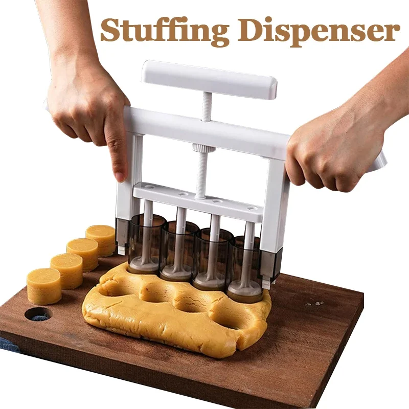 Mung Bean Cake Division Machine Stuffing Dough Machine Moon Cake Mold Quantitative and Accurate Stuffing Dispenser