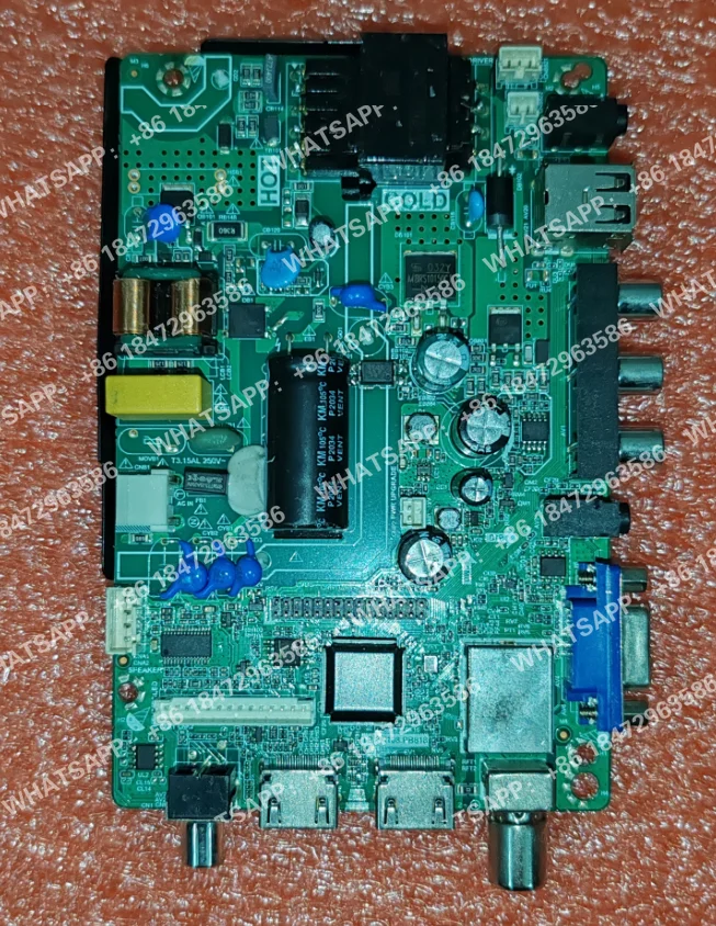 TP.SK108.PB818 The three in one TV motherboard supports the digital TV T2 3663 chip. Physical photos, tested for 30-57v 40W 400m