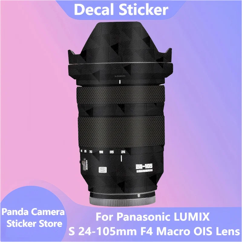 

Для Panasonic LUMIX S 24-105 мм F4 макро OIS наклейка на объектив защитная наклейка на кожу виниловая пленка защитное покрытие от царапин