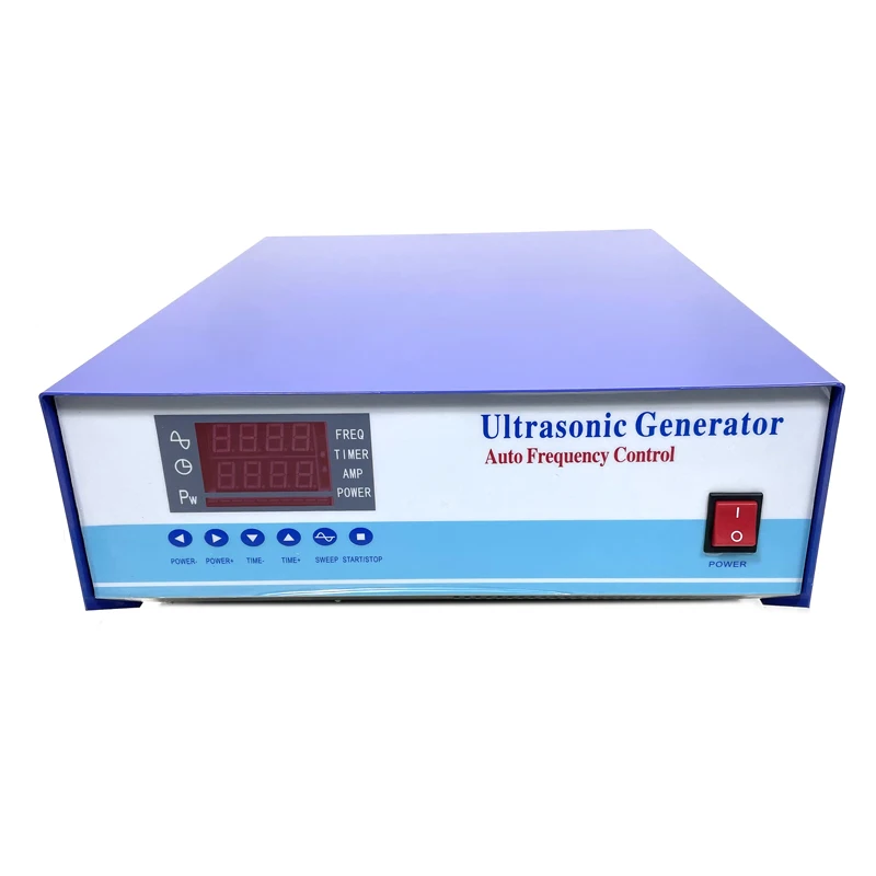 

Frequency And Power Adjustable Ultrasonic Cleaner Generator Box 1200Watt 40K 80K 120K