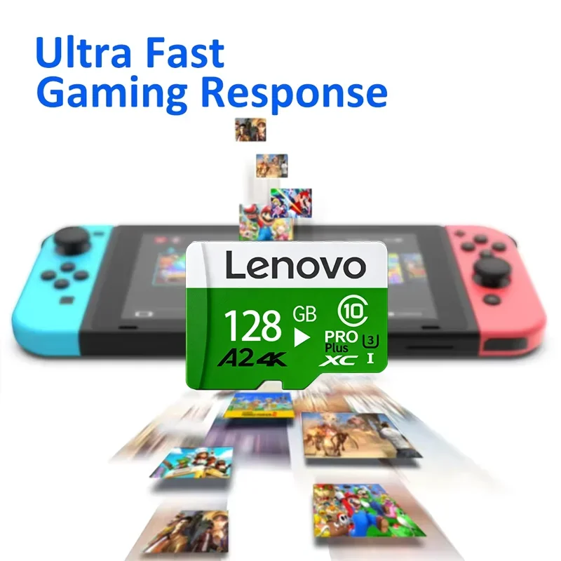 Lenovo Memory Card High Endurance Video Monitoring TF Card 64GB 128GB 512GB Golden Micro TF SD Card For SmartPhone Camera Drones image 5